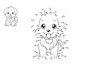 create dot to dot or connect the dot with numbers book pages